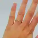 Anillo Anudado En Rodio