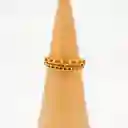 Anillo Corona En Rodio