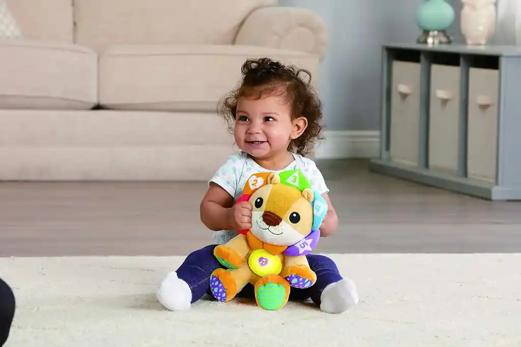 Juguete De Estimulación León Con Luces Y Sonidos Para Niños