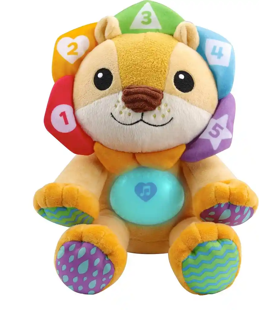 Juguete De Estimulación León Con Luces Y Sonidos Para Niños