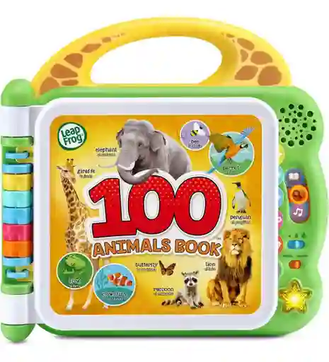 Juguete Educativo Libro Bilingüe De Animales Para Niños