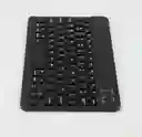 Combo Mini Teclado Y Mouse Bluetooth Inalambrico Recargable Para Tablet Celular Pc Color: Negro