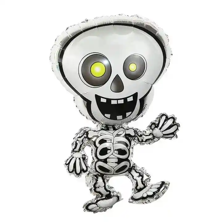 Globo Metalizado De Esqueleto