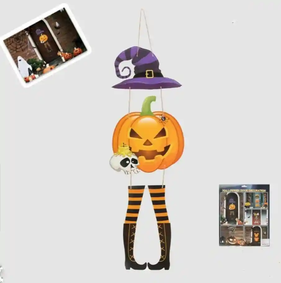 Decoracion Halloween Para La Puerta O Pared
