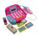 Juguete Caja Registradora Con Accesorios Compras Sb Rosa
