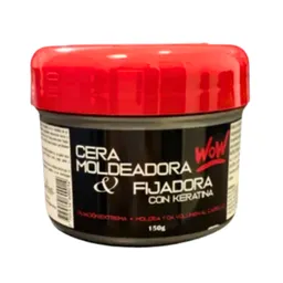 Cera Moldeadora Y Fijadora Wow X 150g Pote