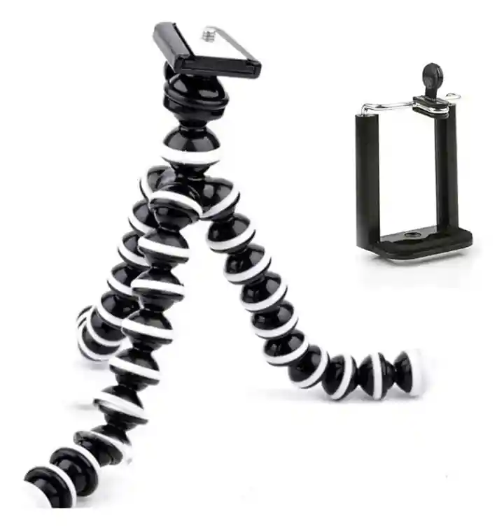 Tripie Flexible Gorila Camara Y Celular Universal 28 Cm