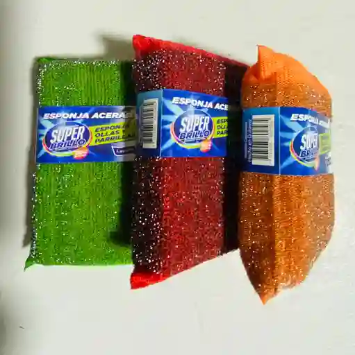 Esponja Acerada Super Brillo