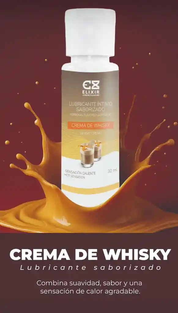 Lubricante Crema De Whisky