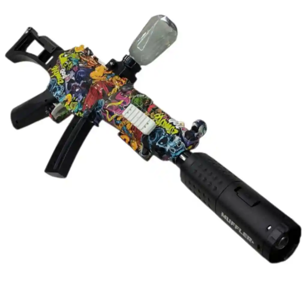 Pistola Recargable Automática De Hidrogel Con Luces