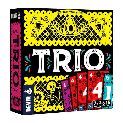 Juego De Mesa Estratégico Trio Para Toda La Familia
