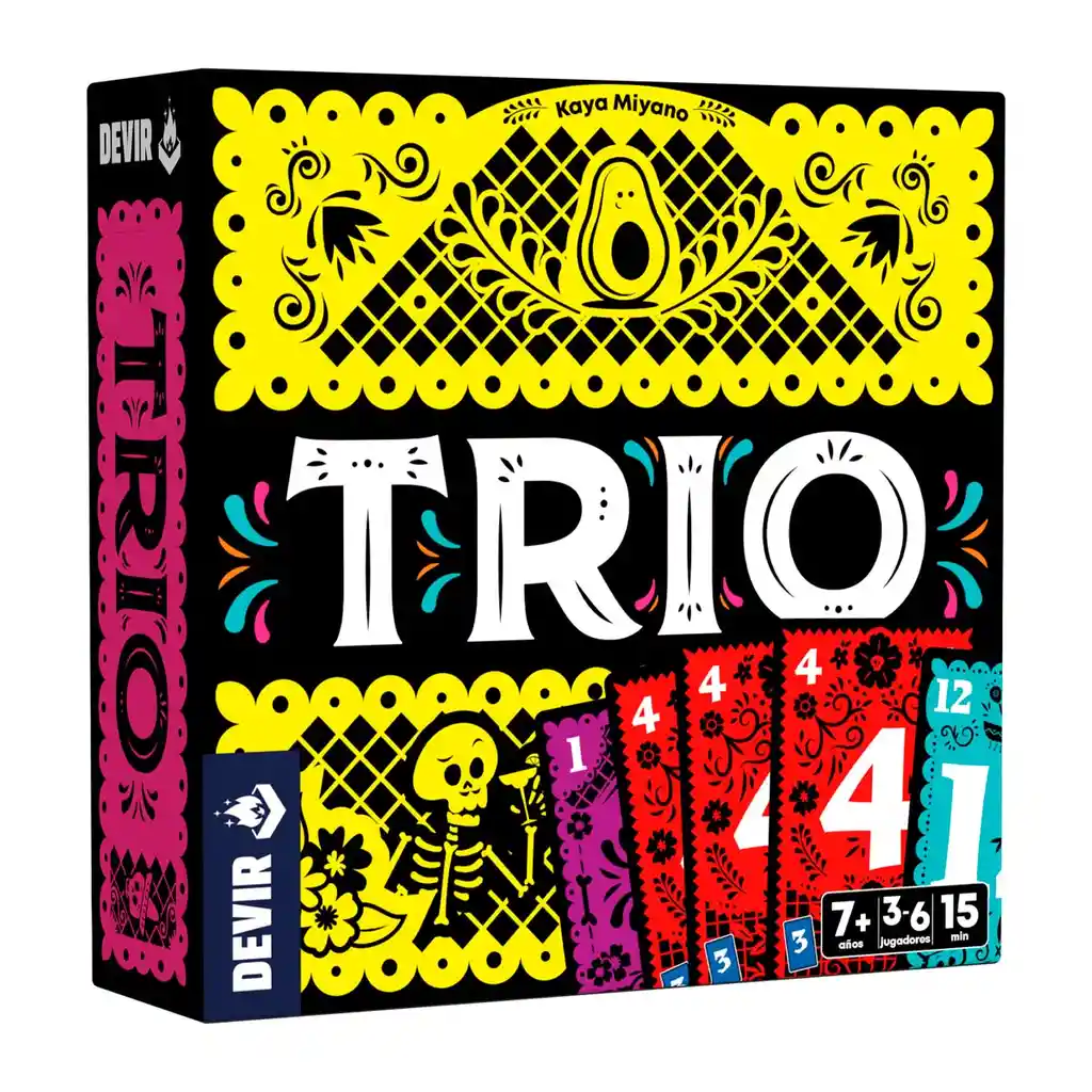 Juego De Mesa Estratégico Trio Para Toda La Familia