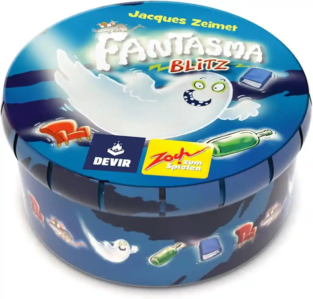 Juego De Mesa Reflejos Fantasma Blitz Mini Para Familia