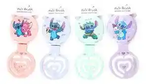 Mini Cepillo Plegable Con Espejo (stitch & Angel) 💖✨