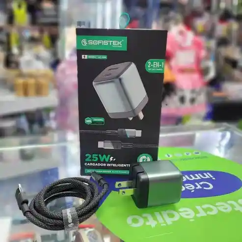 Cargador 2 En 1 - 25w Tipoc
