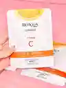 Mascarilla Facial Bioaqua De Vitamina C | Reduccion De Manchas, Aumenta La Firmeza E Hidrata La Piel