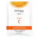 Mascarilla Facial Bioaqua De Vitamina C | Reduccion De Manchas, Aumenta La Firmeza E Hidrata La Piel