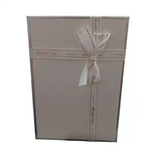 Caja Regalo Rectangular Blanca Ar1044 Grande