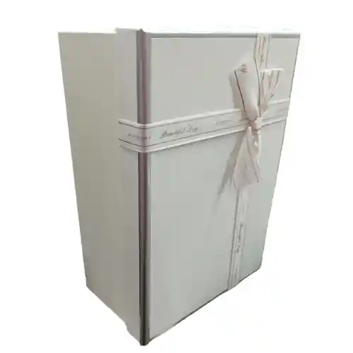 Caja Regalo Rectangular Blanca Ar1044 Grande