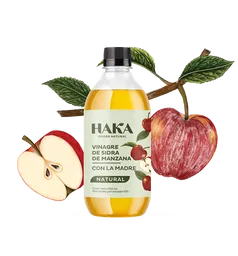 Vinagre De Sidra De Manzana Haka 500ml