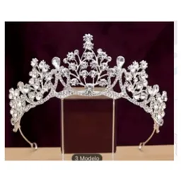 Corona Tiara Plateada Und
