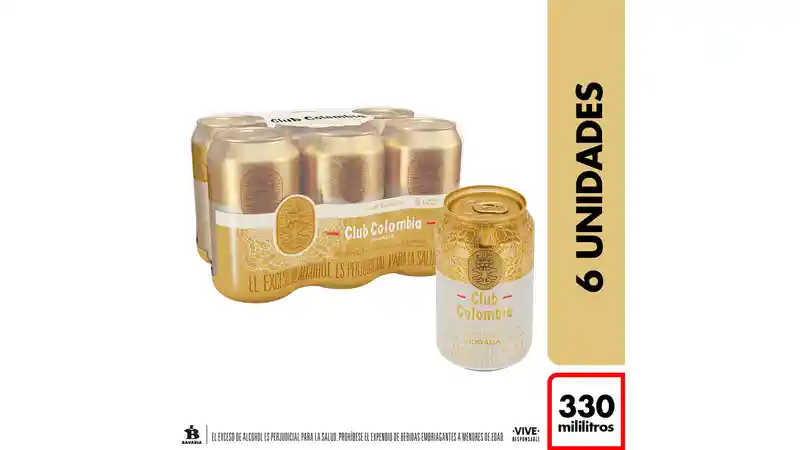 Six Pack Club Colombia 330 Ml