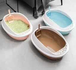 Arenera Semicerrada Con Pala Rosada