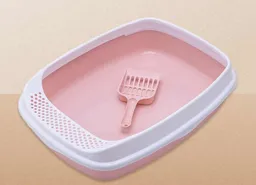 Arenera Sencilla Pequeña Con Pala Rosada