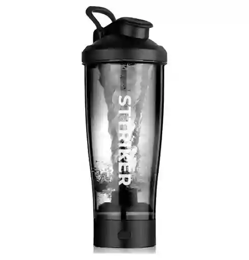 Termo Shaker Eléctrico Botella 700ml Led Recargable Usb