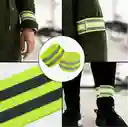 2 Bandas Reflectivas Alta Visibilidad Para Brazo O Pierna – Seguridad Nocturna