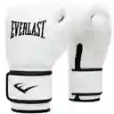 Guantes De Boxeo Profesional Everlast Elite 2 Boxing Gloves/ Blanco - Negro / Talla: S - M