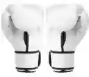 Guantes De Boxeo Profesional Everlast Elite 2 Boxing Gloves/ Blanco - Negro / Talla: S - M