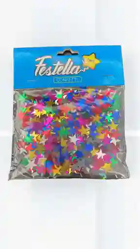 Confeti Diseño Estrellitas De Colores Decoracion De Fiestas