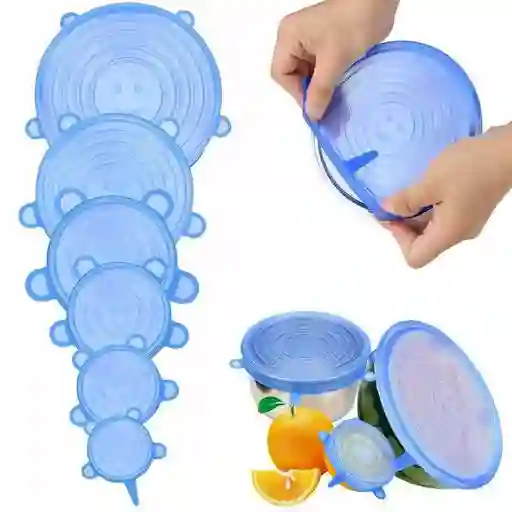 Tapas De Silicona Multiusos