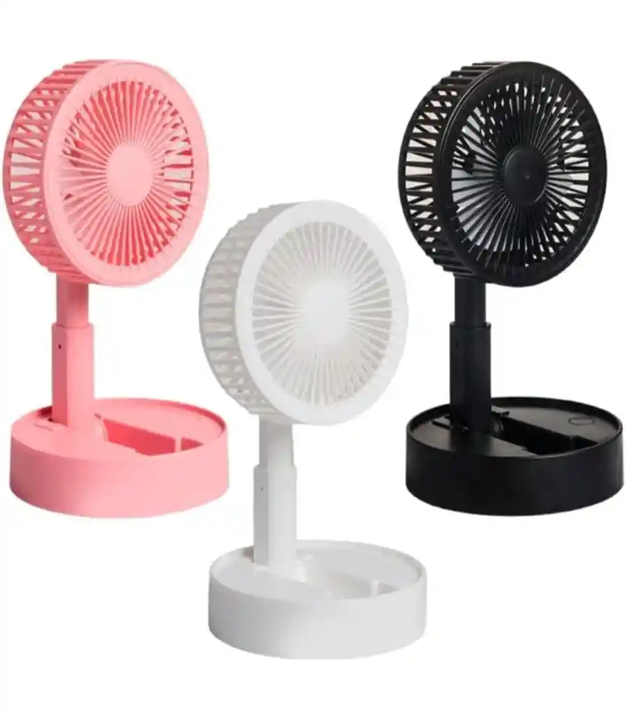 Ventilador Portátil De Mano 4000 Mah Air Usb Recargable Pequeño