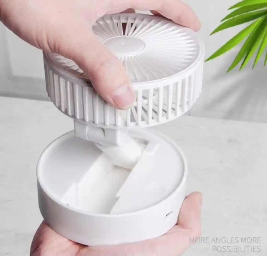 Ventilador Portátil De Mano 4000 Mah Air Usb Recargable Pequeño