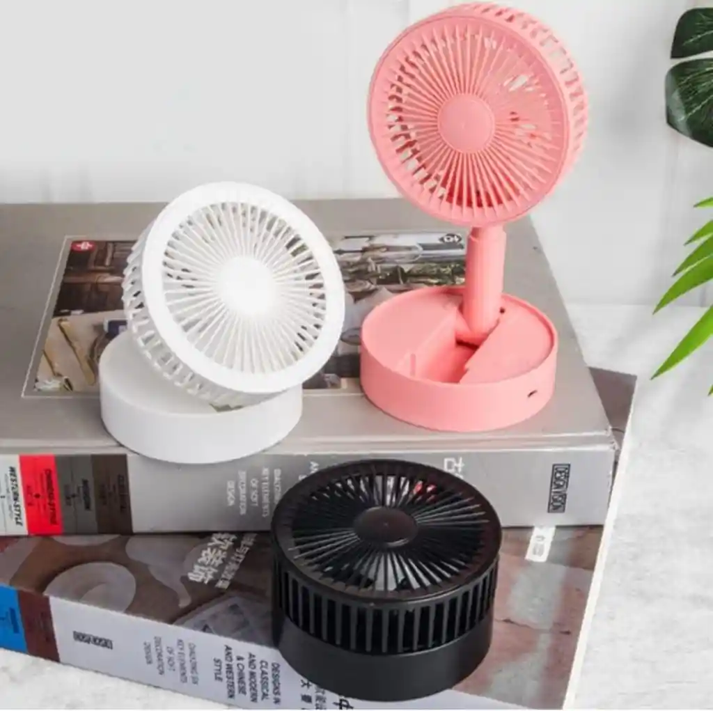 Ventilador Portátil De Mano 4000 Mah Air Usb Recargable Pequeño