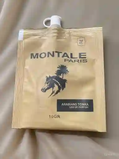 Sachet De Perfume En Gel Para Hombre Fragancia Montalee Paris Dorada 10 Gr