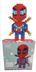 Set Blocks Armables Spiderman Mini Bloques 3d Construccion Cantidad De Piezas 600 Para Niño, Hombre O Mujer
