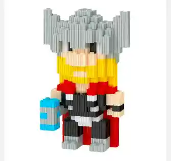 Set Blocks Armables Dusk Of The Gods Mini Bloques 3d Construccion Cantidad De Piezas 600 Para Niño, Hombre O Mujer