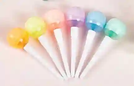 Kit De Resaltadores Bom Bom Bum 6 Unidades Color Pastel