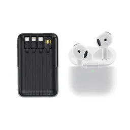 Powerbank Para Iphone Mag Safe 22.5w Carga Rapida + Audífonos Air Pod Tercera