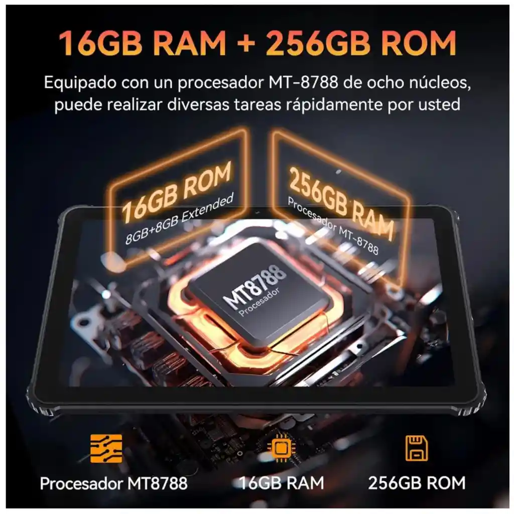 Tablet Cubot Tab Kingkong 10.1 Hd Anti Golpes Doble Sim 4g
