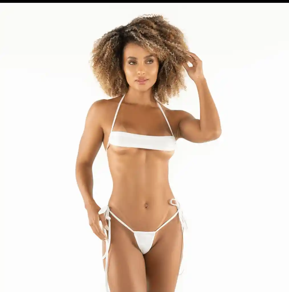 Conjunto Kara Bikini Blanco Lerot