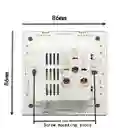 Tomacorriente Universal Con Puertos Usb 110v – Enchufe Color Negro