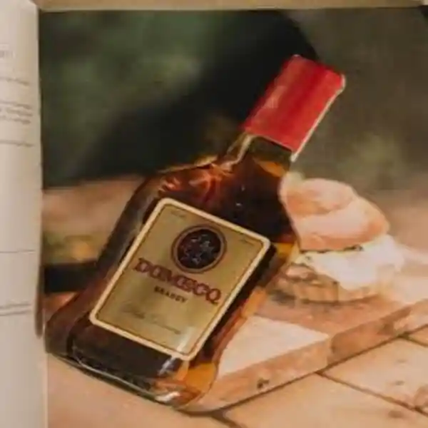 Domeco Brandy Medía Botella