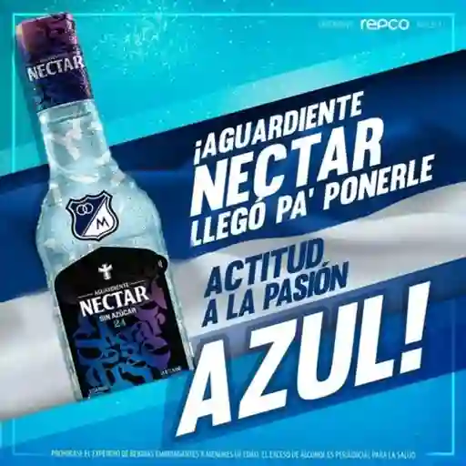 Aguardiente Nectar Azul Botella