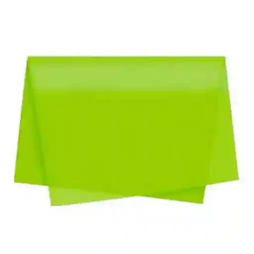 Papel Seda Color Verde Limòn