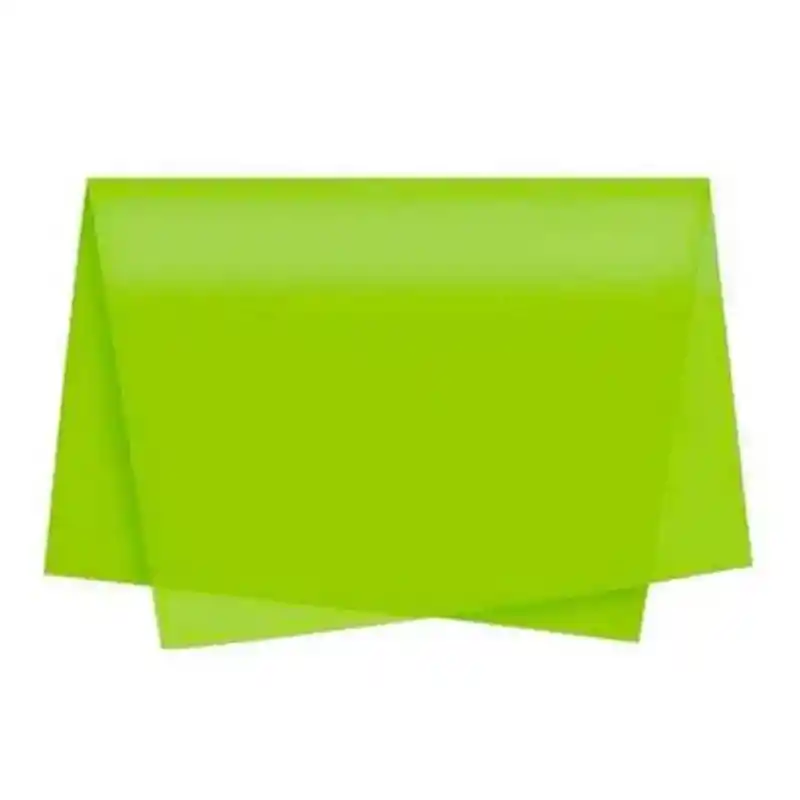 Papel Seda Color Verde Limòn