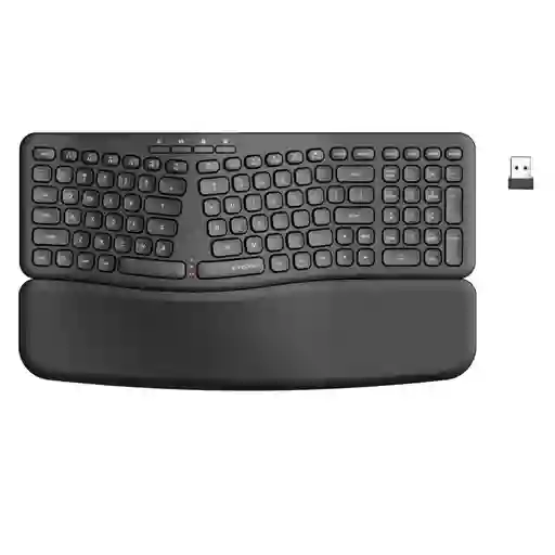 Teclado Inalambrico Ergonomico E-yooso K757 Con Reposamuñeca
